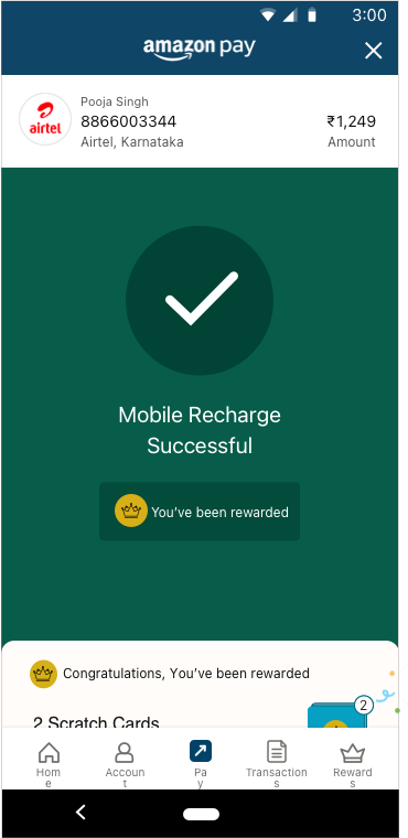 Scratch card rewards screen 1