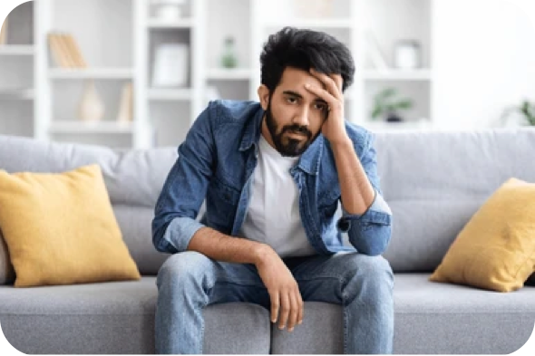 Rahul feeling unwell after the payment experience