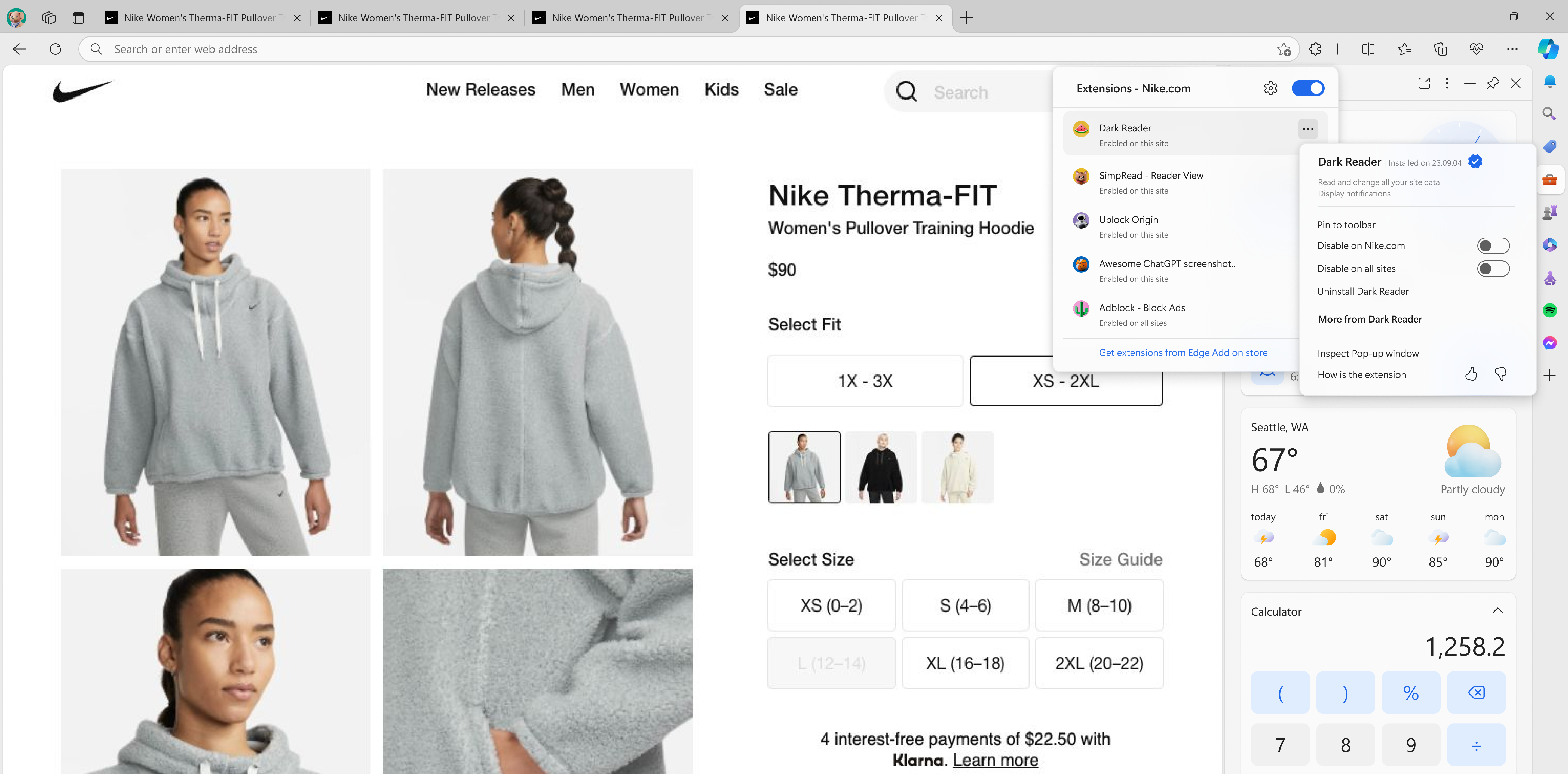 Reload interaction on hub surface - State 1.1 showing advanced interaction patterns